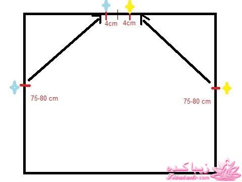 آموزش دوخت مانتو عبایی